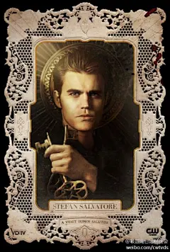 【獨家首發】《吸血鬼日記》（第四季）官方海報之【Stefan】！榮譽的拯救者！