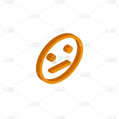 社交媒体3D表情包表情不同的爱笑，吻，哭，笑