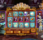 Haunted House Slot : Work done for the internal social gaming company Our.com, for Our Billion Slots game. The graphic development was made by Noe Rivera (interface), Irene Fenollar (symbols) and Be Towers (background). Hope you enjoy it! ^____^