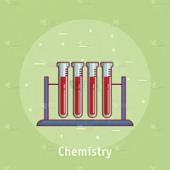 化学科学海报图标
