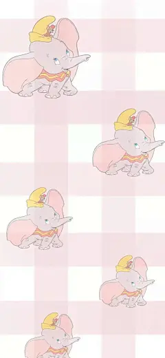 碎花壁纸——小飞象