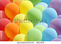 stock photo : Balloons showing splendid colors