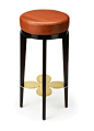 Amy Somerville Ltd. | Coin Barstool | http://www.somervillescott.com/: 