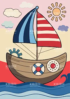 帆船度假  - 源文件下载【酷图网】帆船,度假,出海,旅游,阳光,海浪