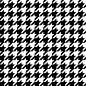 Classic Houndstooth Pattern: 