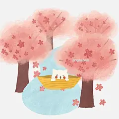 樱花粉色猫咪树落花装饰PNG图片大小3000x3000px 图片尺寸9.51 MB 来自PNG搜索网 pngss.com 免费免扣png素材下载！春光#春花#春日#春天#粉色#红花#花枝#卡通手绘#可爱#烂漫#猫咪#水彩#桃花#