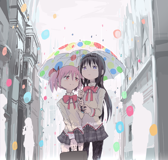 魔法少女小圆  晓美焰  鹿目圆