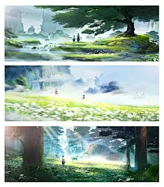 《王者荣耀》loading图-张强-7.GAME图片_场景图片素材-花瓣网
