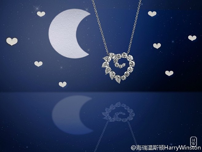 #海瑞温斯顿#Garland Heart...