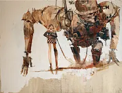 #Ooh Artists# 今期介绍的来自澳洲的 Ashley Wood 是一位享誉国际的艺术家，他同时兼任漫画家、设计师、艺术总监等职位于一身。这位才华横溢的“多面手”以其强大的原创力在业界活跃至今：他与作家 TP Louise 一起创建了7174，一家囊括其过去15年间所有原创作品、艺术概念和著作产权的公司。在此期间， ​​​​...展开全文c