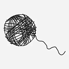 纱线线团毛线球图标_88ICON https://88icon.com 纱线 线团 毛线球 粗线 线绳 缝纫 卷 针织