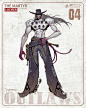 Wild West-Character/Creature Design, mole wong : I really wish I could have more time to render all characters, but I was really very busy last week, I can't even get a story for each character.
Anyway i finish on time and hope you guys like it !!!!And he