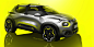 automotive   car car design citroen design ILLUSTRATION  sketch transportation art concept