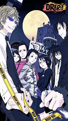 #萌聚APP##无头骑士异闻录#轻小说1-9卷封面手机壁纸~(tum:heiwaijima)