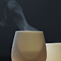 日本陶艺家之作 白色茶杯（高款） 手工制 素元生活