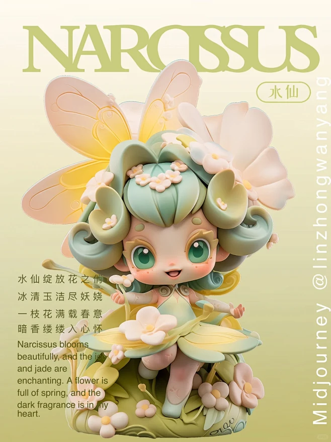 ai盲盒花花仙子系列