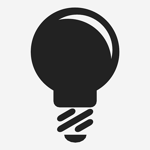 灯泡创意电图标_88ICON https...