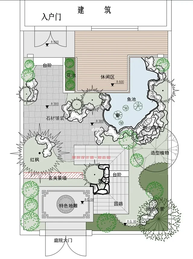 设计费⬇️中式庭院方案来啦-花瓣网