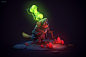 Wiggy the Dog, Antonio Dell'Aquila : Wiggy is a game-ready 3D character. A personal project I've been working on in my spare time. I wanted to give life to a wonderful artwork by Daniele Verzini and, in the process, to learn more about different technique