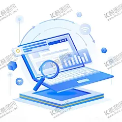 科技插画 【酷图网】科技素材,信息,查询,高科技,科技,区域链,火箭,电脑,区域链插画,办公室插画,工作场景,立体图标,智能图标,科技图标,25D,扁平化图标,矢量插画,立体构图,扁平风,25D插画,3D插画,科技插画,插画设计,渐变图标,网站插画,网页插画,占位符,插画,标志图标,网页小图标,科技配图