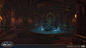 Dazar'Alor Pyramid, the Great Seal - Battle for Azeroth - World of Warcraft, Fanny Vergne : My task was to do a modeling polish pass and optimization pass on the main pyramid in Dazar'Alor. 
Ishmael Hoover created the textures for the zandalari kit. 
http
