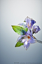 Delicate Resin Flowers Bloom with Unusual Technique