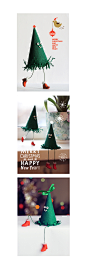 Inspiring Ideas for a Crafty Christmas : If you're like us and have been a little tardy in getting those holiday decorations up find inspiration in this crafty post for simple ideas to bring the spirit of the season into your home.