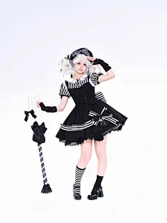 简单的甜系lolita拍照动作分享 - 小红书