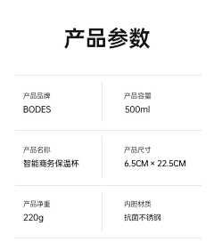 俊影☆清峰！采集到产品参数