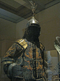 加拿大博物馆展出的中国重骑兵装备和鸟枪