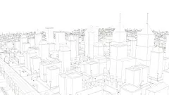 低多边形抽象3D立体城市模型Low Poly City Pack :  