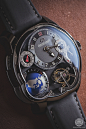 Now on WatchAnish.com - We take a look at the Greubel Forsey Tourbillon 24° Incline & GMT Black.