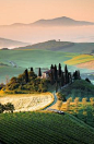 立方体断路器风景照片，风景摄影，自然摄影，意大利度假，意大利旅行，美丽的世界，美丽的图像，托斯卡纳风景，托斯卡纳意大利