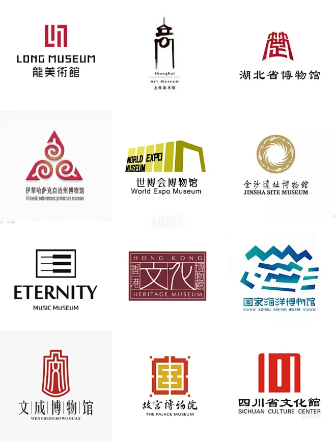 灵感采集｜博物馆美术馆logo设计分享