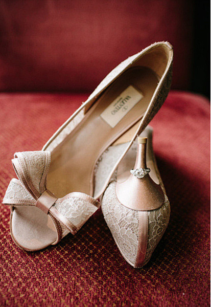 Valentino性感奢华新娘鞋