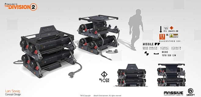 The Division 2 - Black Tusk Props, Lars Sowig : First Batch of Black ...