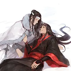 魔道祖师天官赐福 画手twi@_carmily，原链接O网页链接 p1的上色我疯狂心动有能力的话请大家去推上支持画手！！授权图放评论 ​​​​