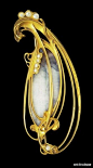巴黎古董饰品欣赏 Libellule Ailes Ouverte René Lalique Luxembourg Museum@北坤人素材