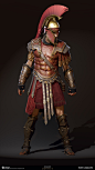 Alexios/Kassandra Outfit - Spartan War Hero, Sabin Lalancette : I did the sculpting, game mesh, baking, texture painting for the Spartan War Hero Outfit.
In this example, we can see the results if the tech that was developped on the project.
Those two exa