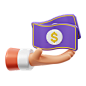 Salary 3D Illustration