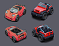 Cars, Andrei Nicolae : Concept art created for upcoming Neomyx game