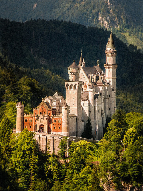 德国新天鹅?城堡建筑,是人类最伟大的创.