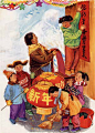 春节八大习俗由来：为什么要初一拜年？中国各地过年有不同的习俗，但初一拜年则家家适用。传说远古有一种叫“年”的怪兽，每逢腊月三十晚出山噬人。人们将肉食放在门外，紧闭大门。等初一早晨“年”饱餐离去才开门祝贺未被“年”吃掉，拜年之风因此流传。