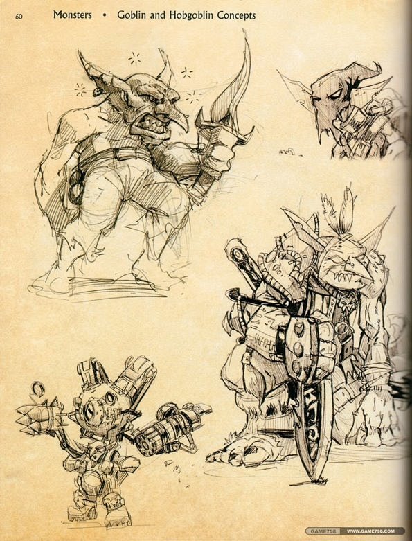 魔兽世界原画设定