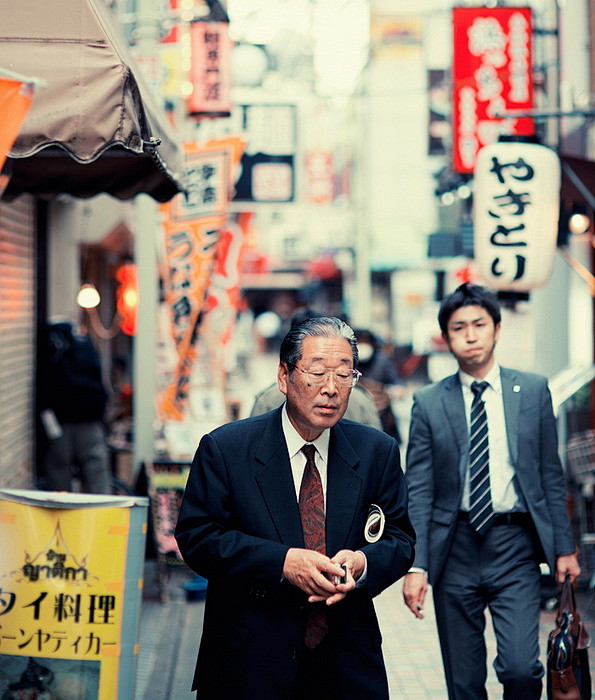 街头摄影：东京人