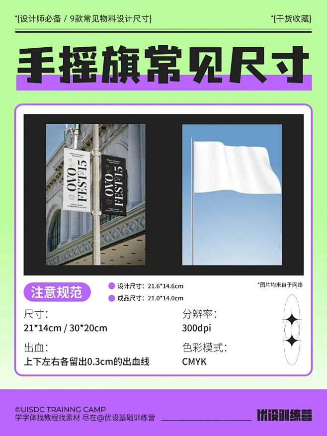 设计师必备！常见物料尺寸合集！