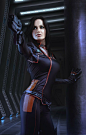 Miranda Lawson, Mass Effect 2 by Hannuki.deviantart.com #cosplay