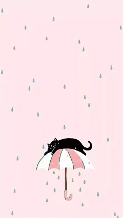 少女心唯美粉色系卡通图片安卓手机壁纸