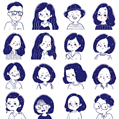 满满是首歌·5采集到插画黑白