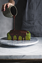 matcha pound cake with chocolate. by Miki Fujii on 500px